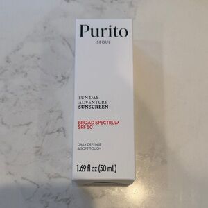 New Purito Seoul Sun Day Adventure Sunscreen SPF 50 - 50ml Korean beauty